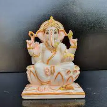 Marble Ganesh Statue 